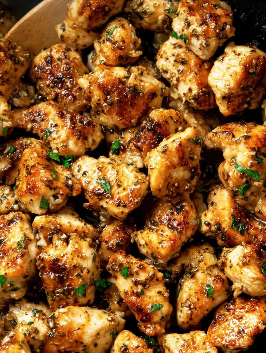Garlic Butter Chicken Bites