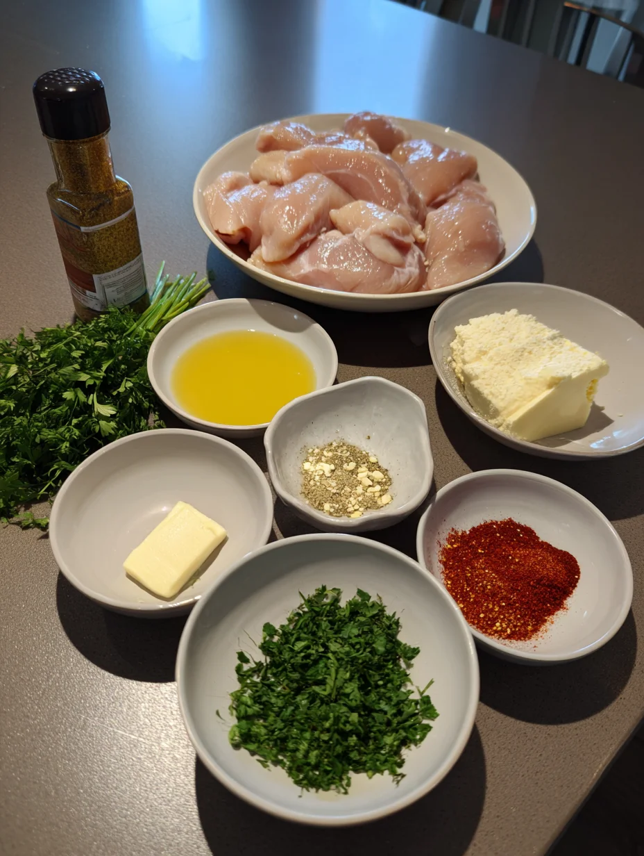Garlic Parmesan Chicken Skewers