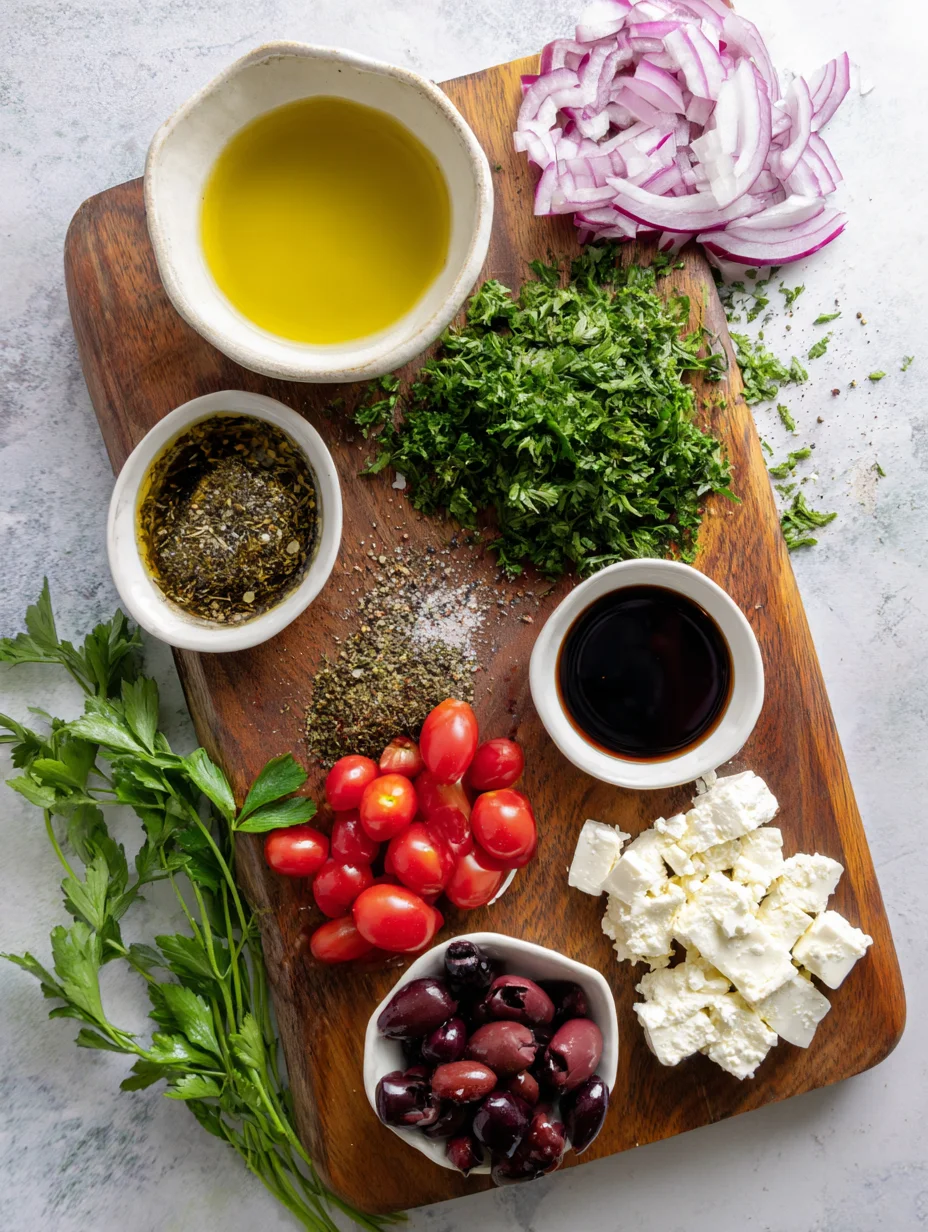 Greek Orzo Pasta Salad