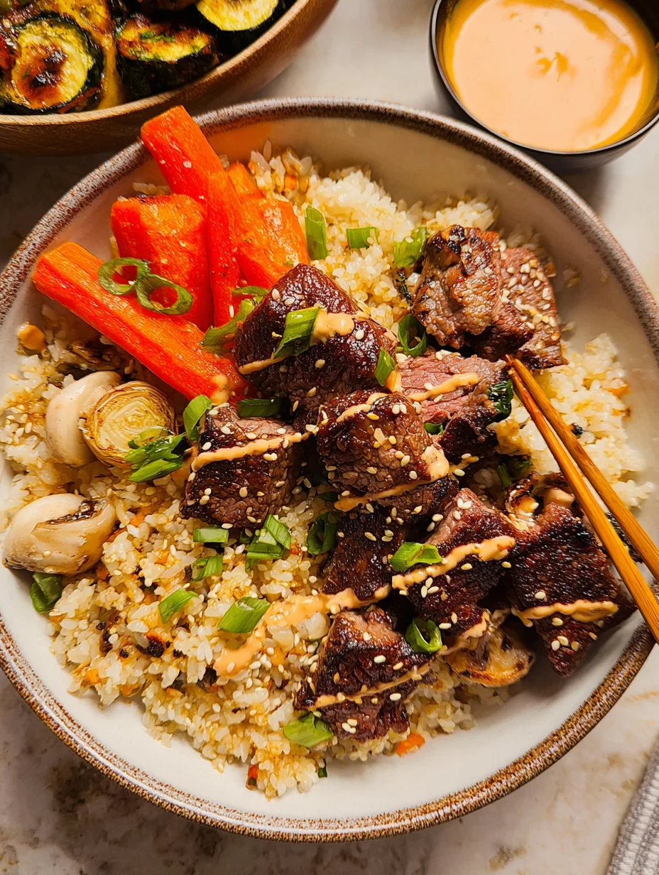 Hibachi Steak Bowls