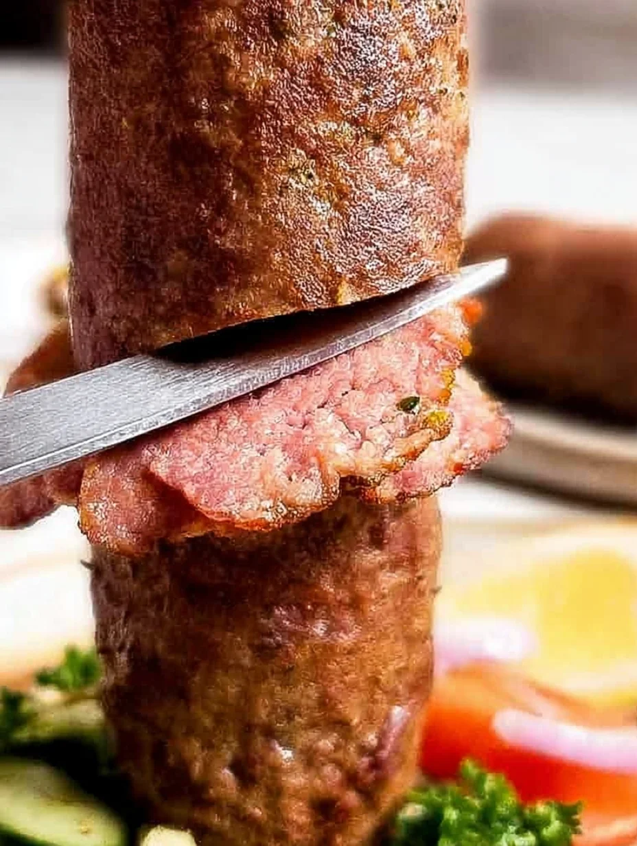 Homemade Rotisserie Doner Kebab Meat