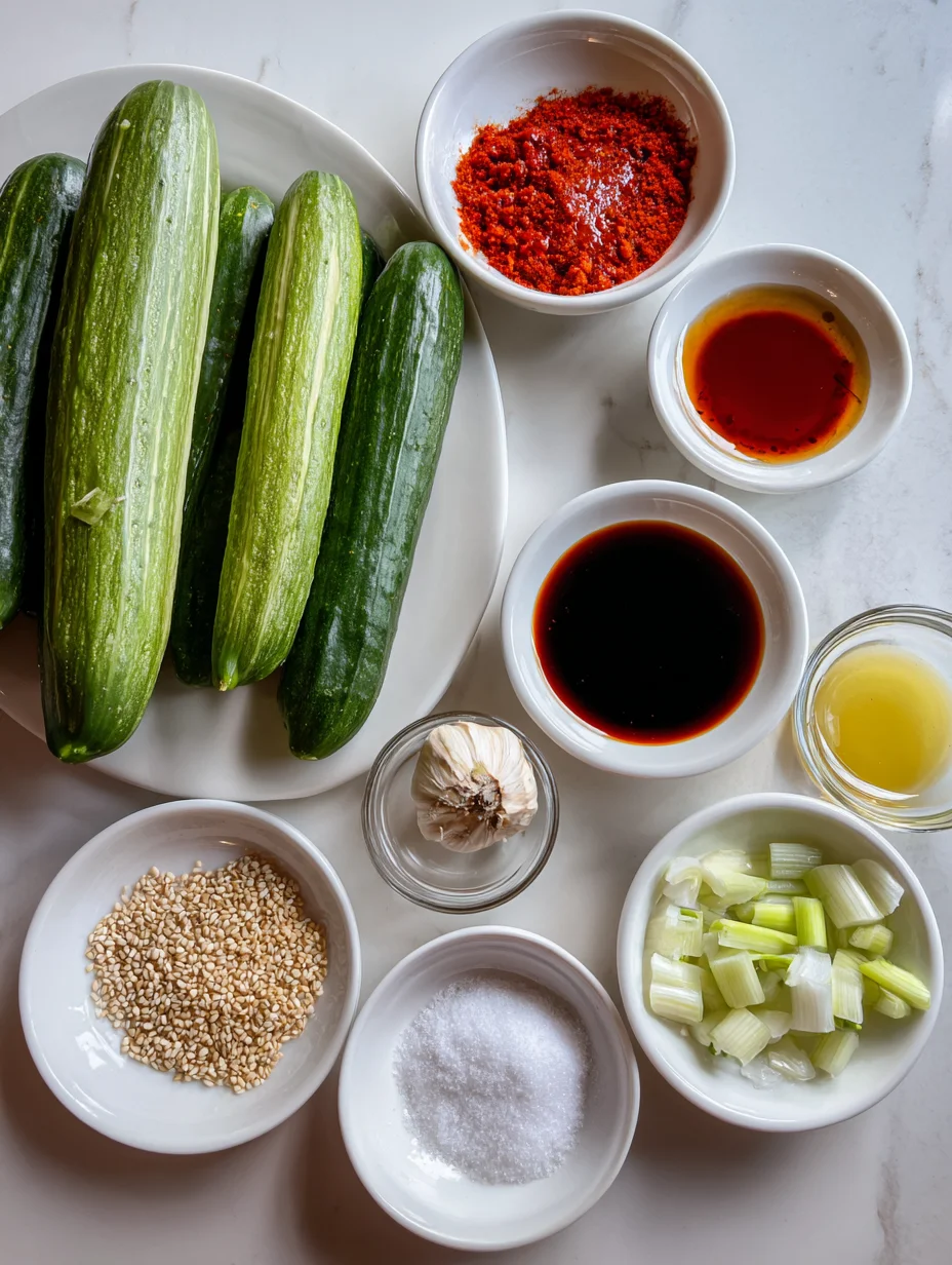 Korean Cucumber Salad