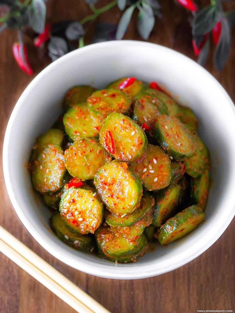 Korean Cucumber Salad