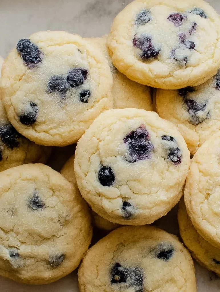 Lemon Blueberry Cookies