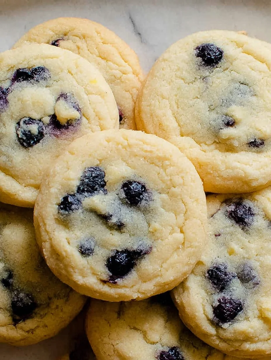 Lemon Blueberry Cookies