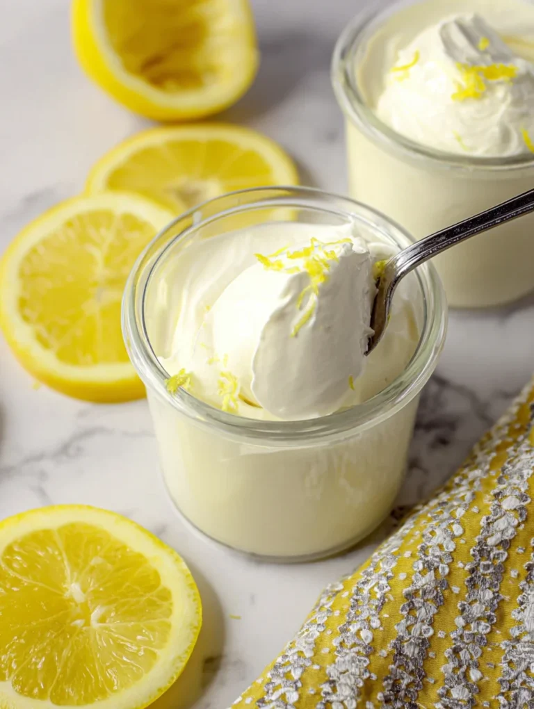 Lemon Mousse
