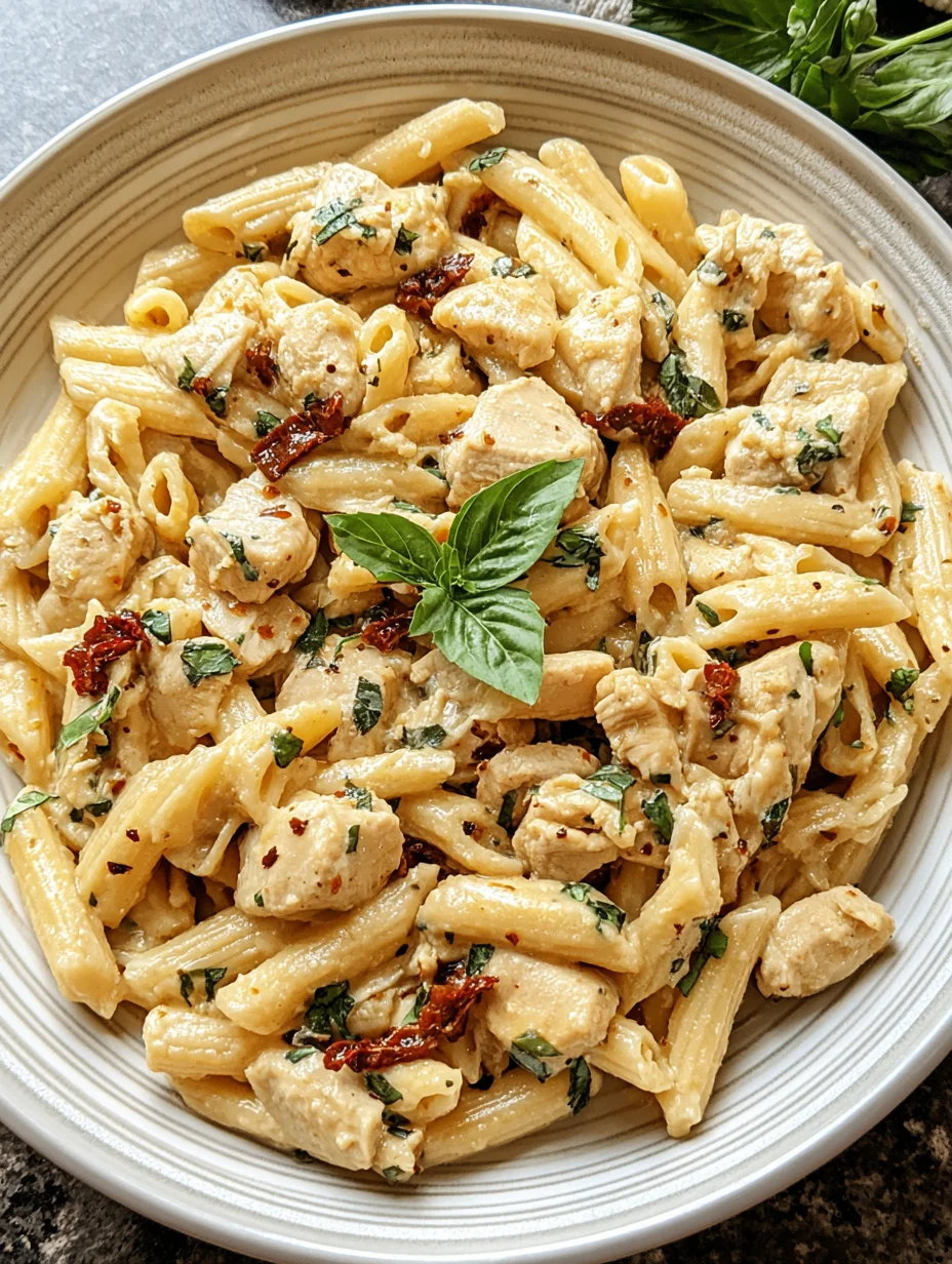 Marry Me Chicken Pasta