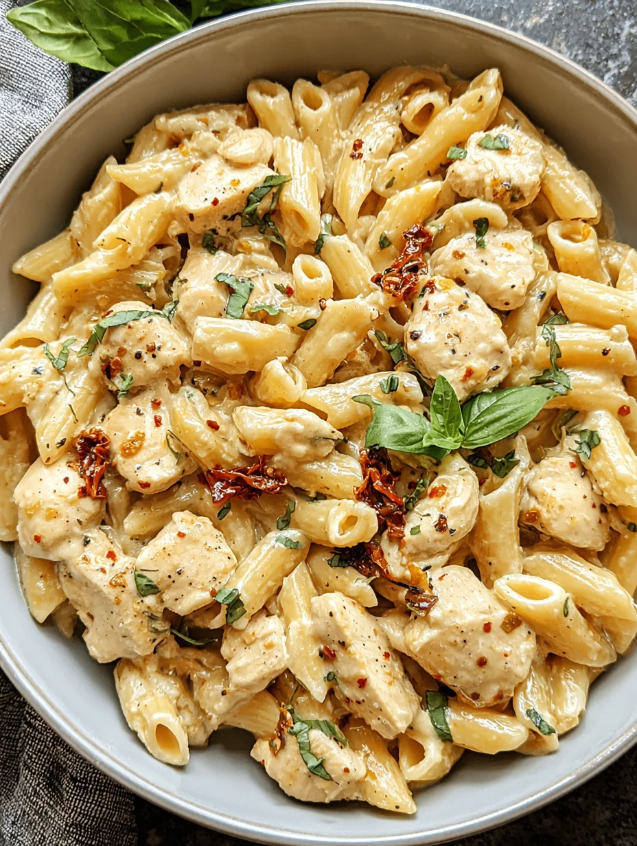 Marry Me Chicken Pasta
