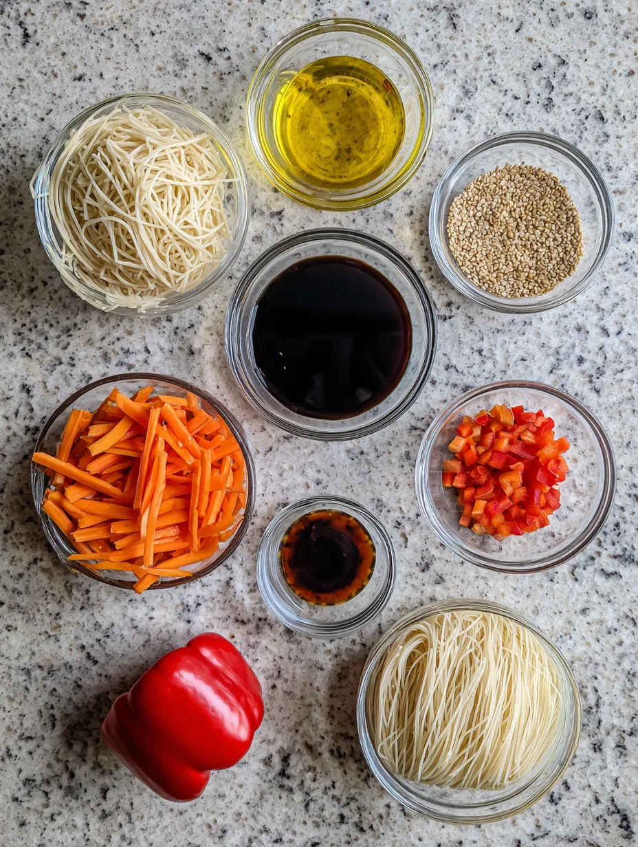 No Cook Noodle Salad