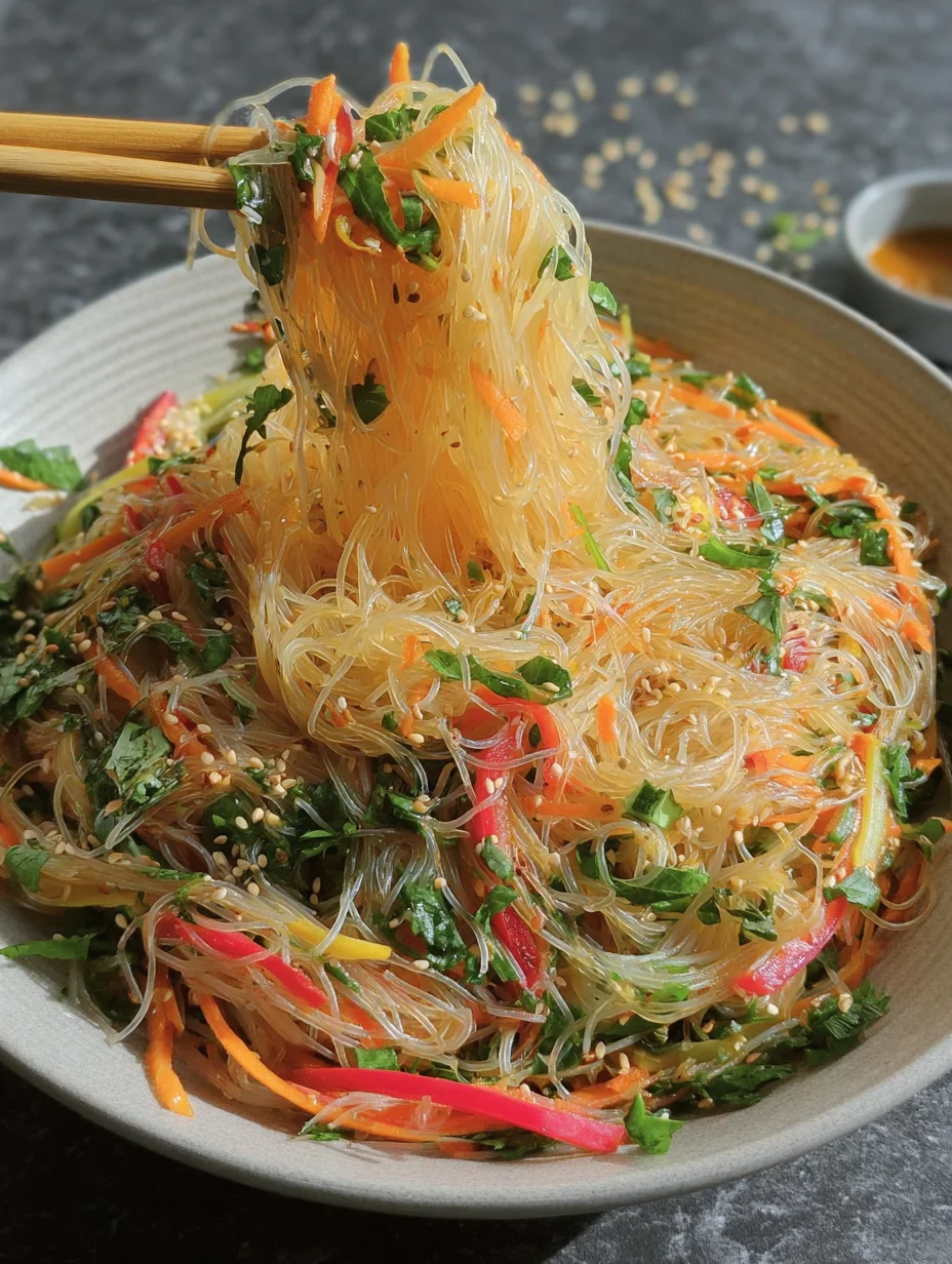 No Cook Noodle Salad