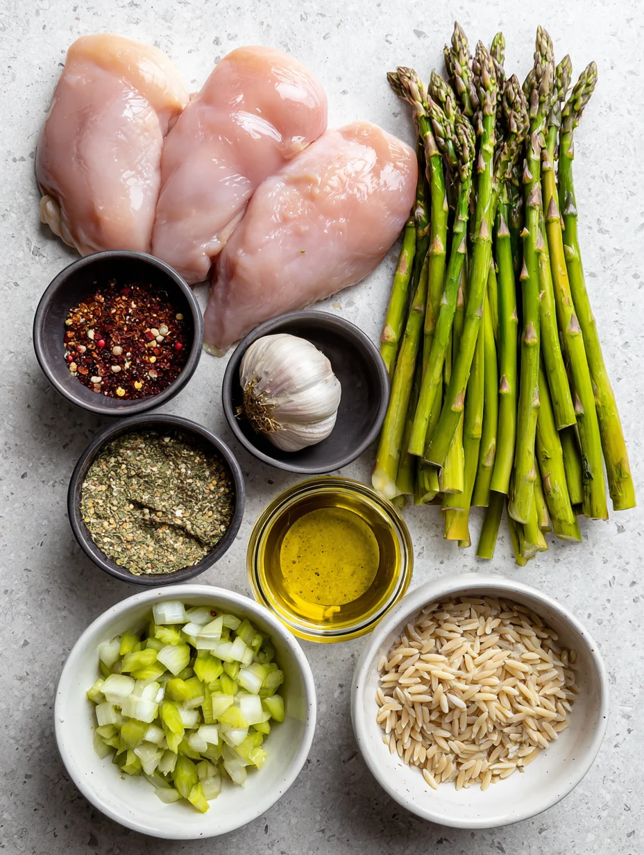 One Pot Chicken Orzo