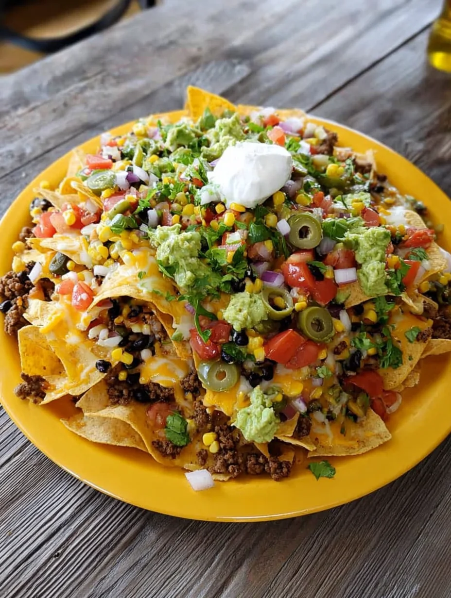 Oven-Baked Nachos