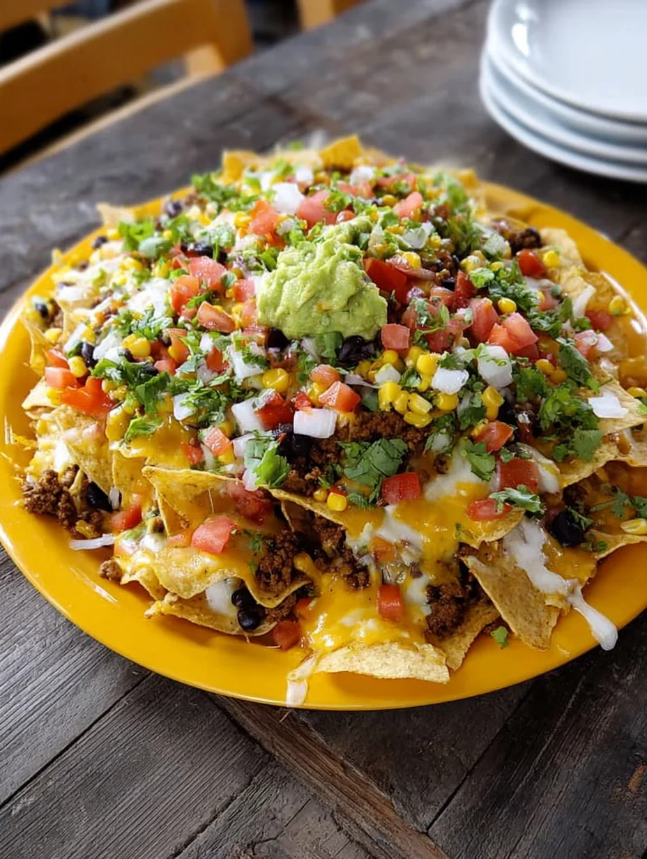 Oven-Baked Nachos
