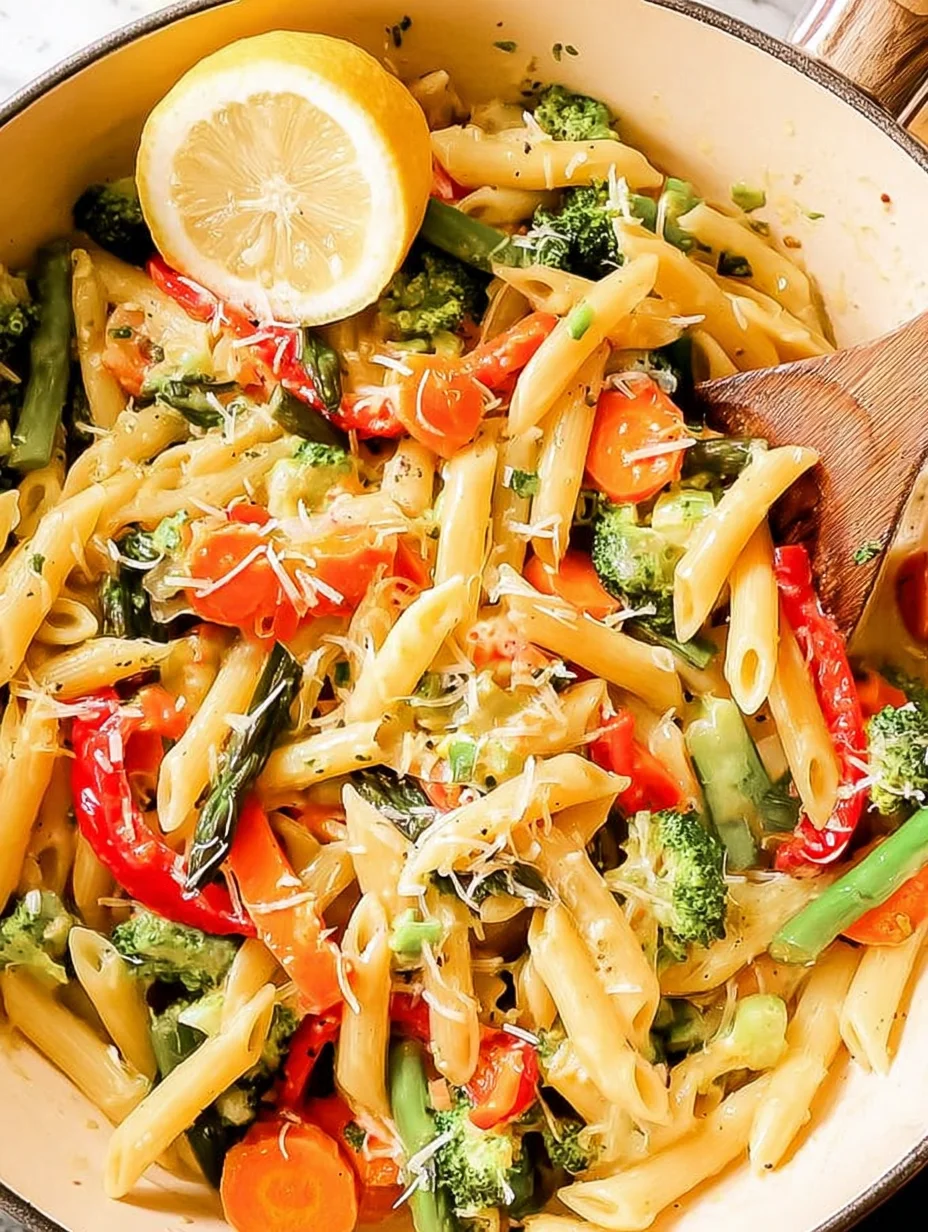 Penne Pasta Primavera