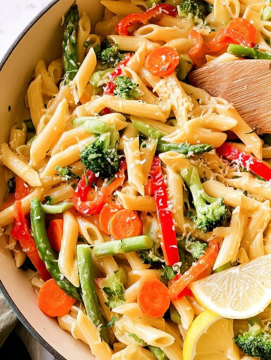 Penne Pasta Primavera