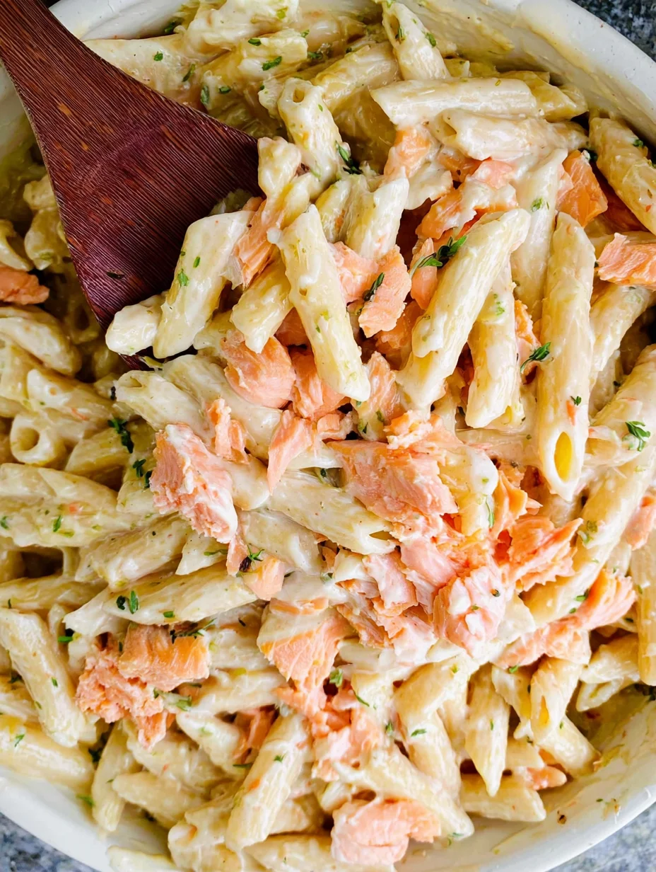 Salmon Alfredo