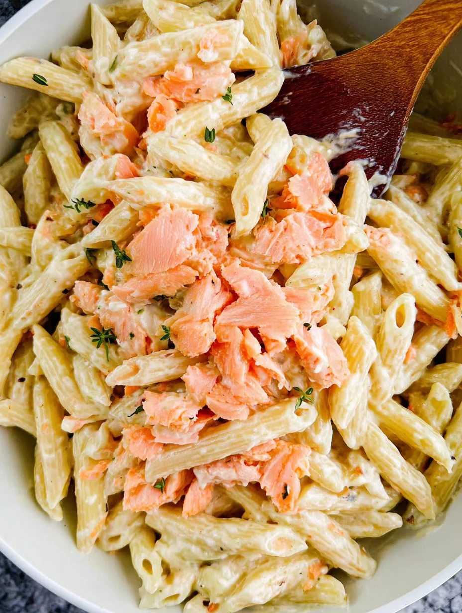 Salmon Alfredo