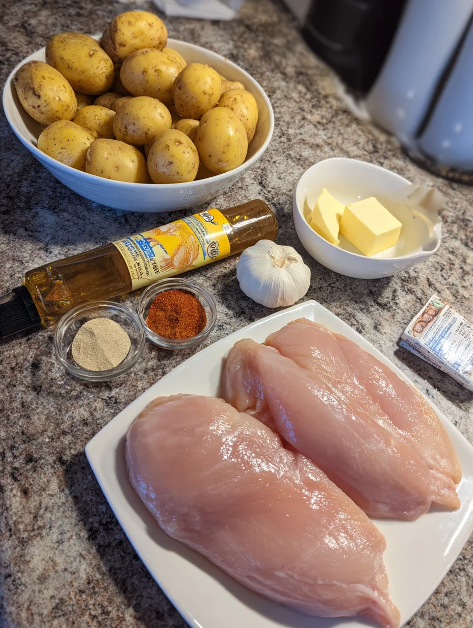 Sheet Pan Chicken and Potatoes