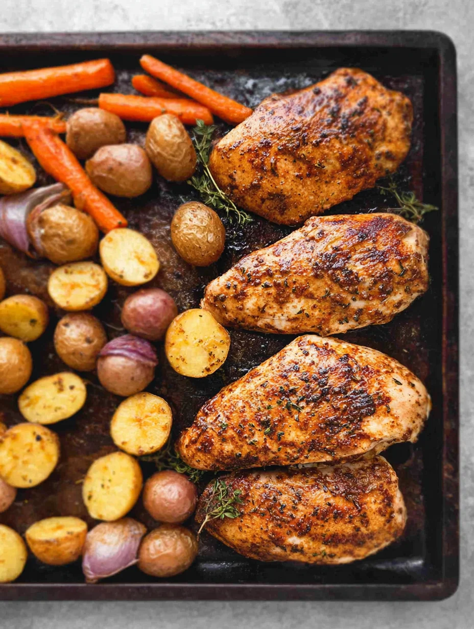 Sheet Pan Chicken and Potatoes