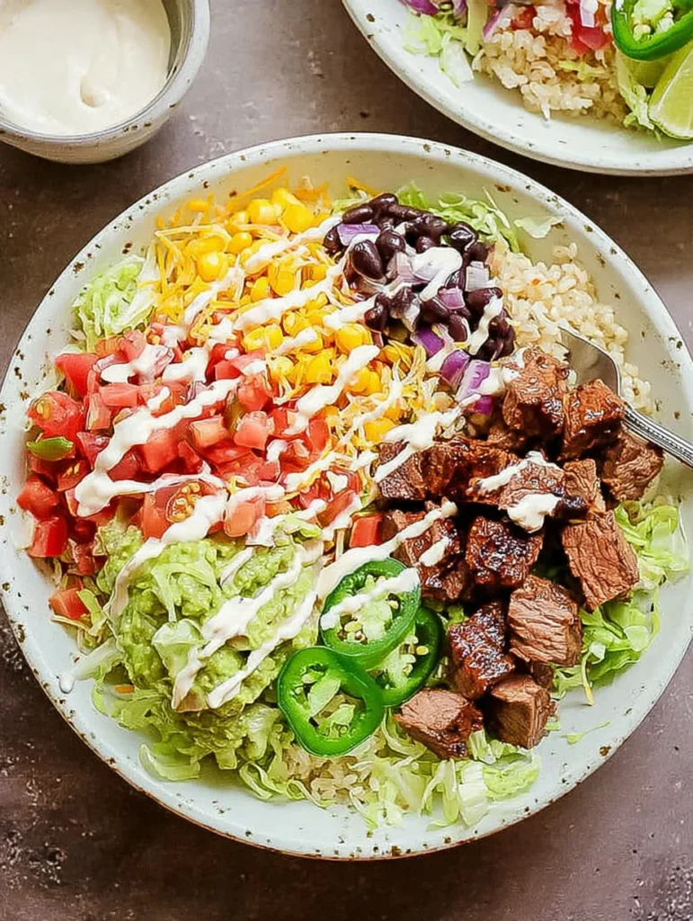 Steak Burrito Bowls