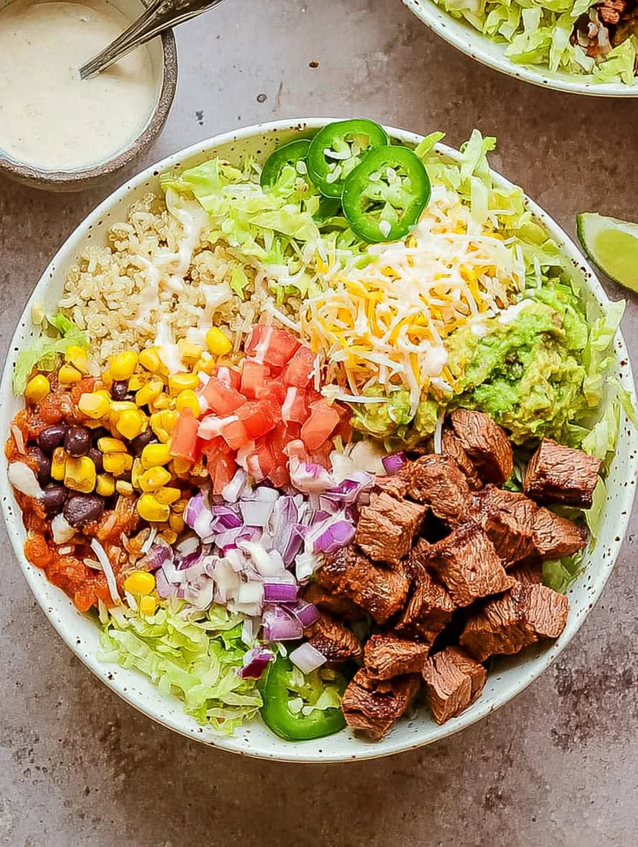 Steak Burrito Bowls