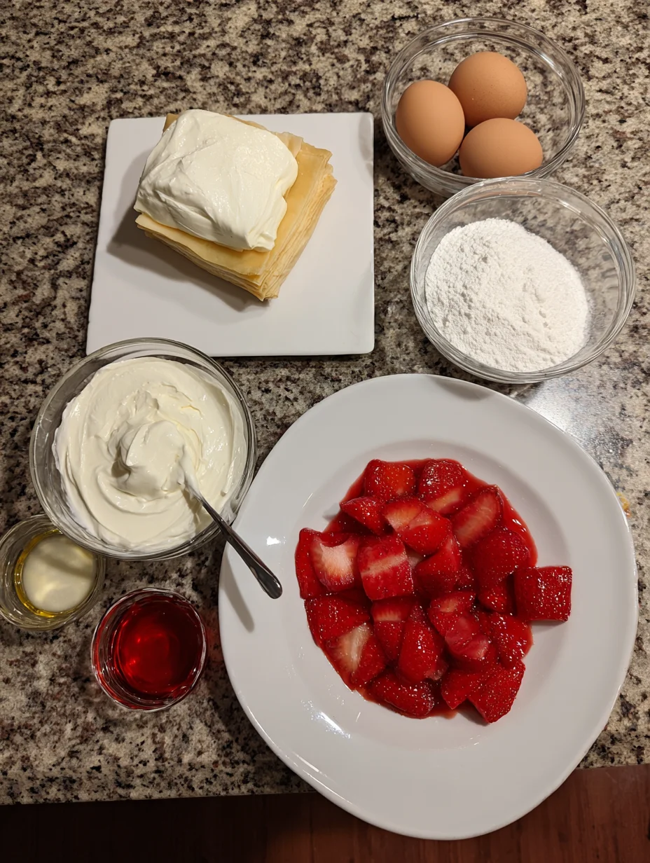 Strawberry Cream Cheese Heart Danishes