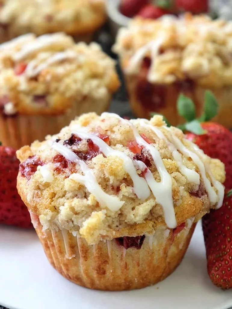 Strawberry Cream Cheese Muffins