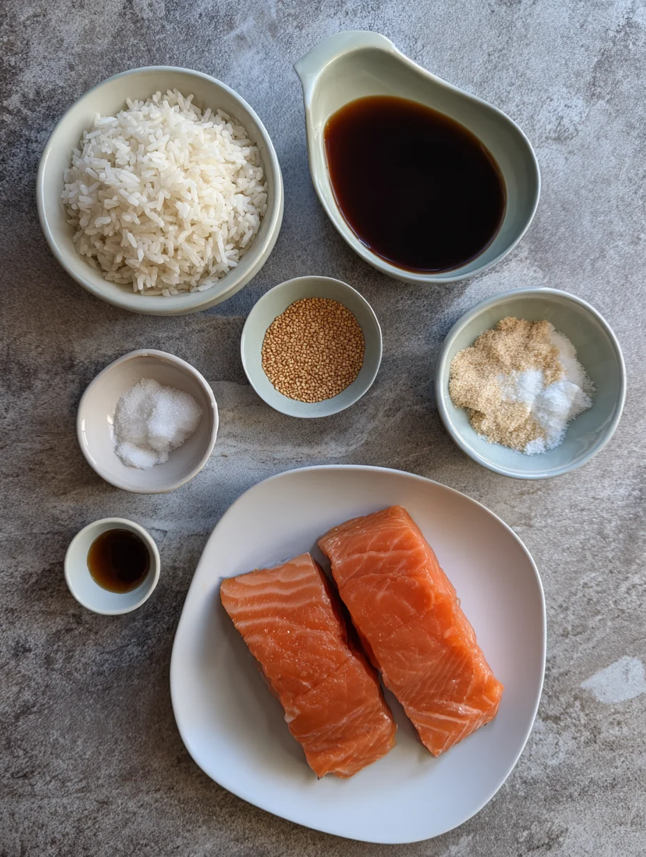 Teriyaki Salmon Sushi Bowl