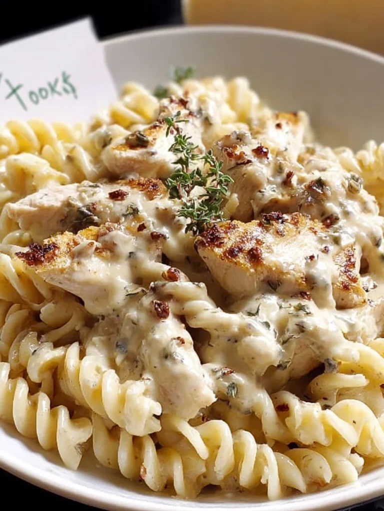 White Cheddar Chicken Pasta
