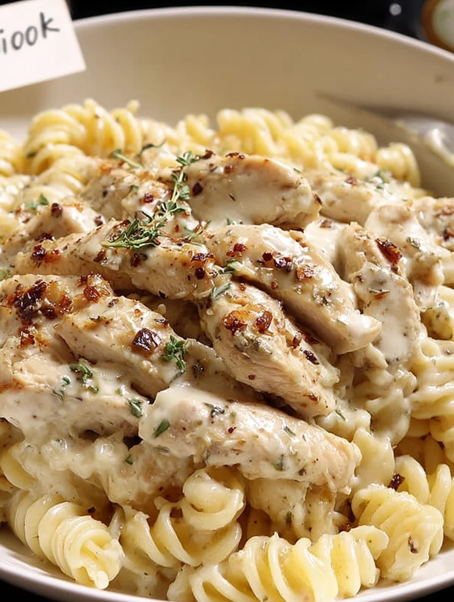 White Cheddar Chicken Pasta