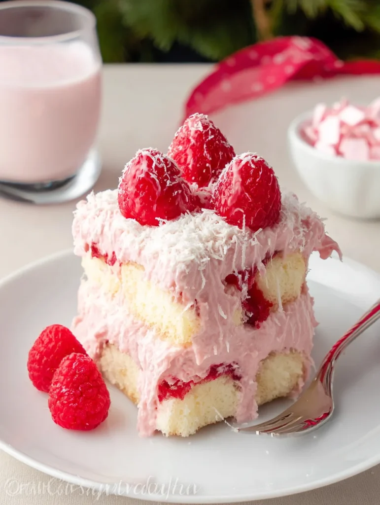 White Chocolate Raspberry Tiramisu