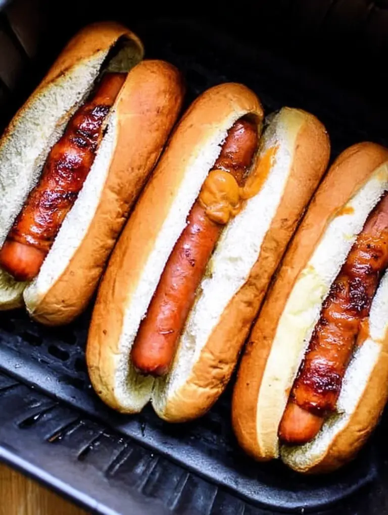 Air Fryer Hot Dogs
