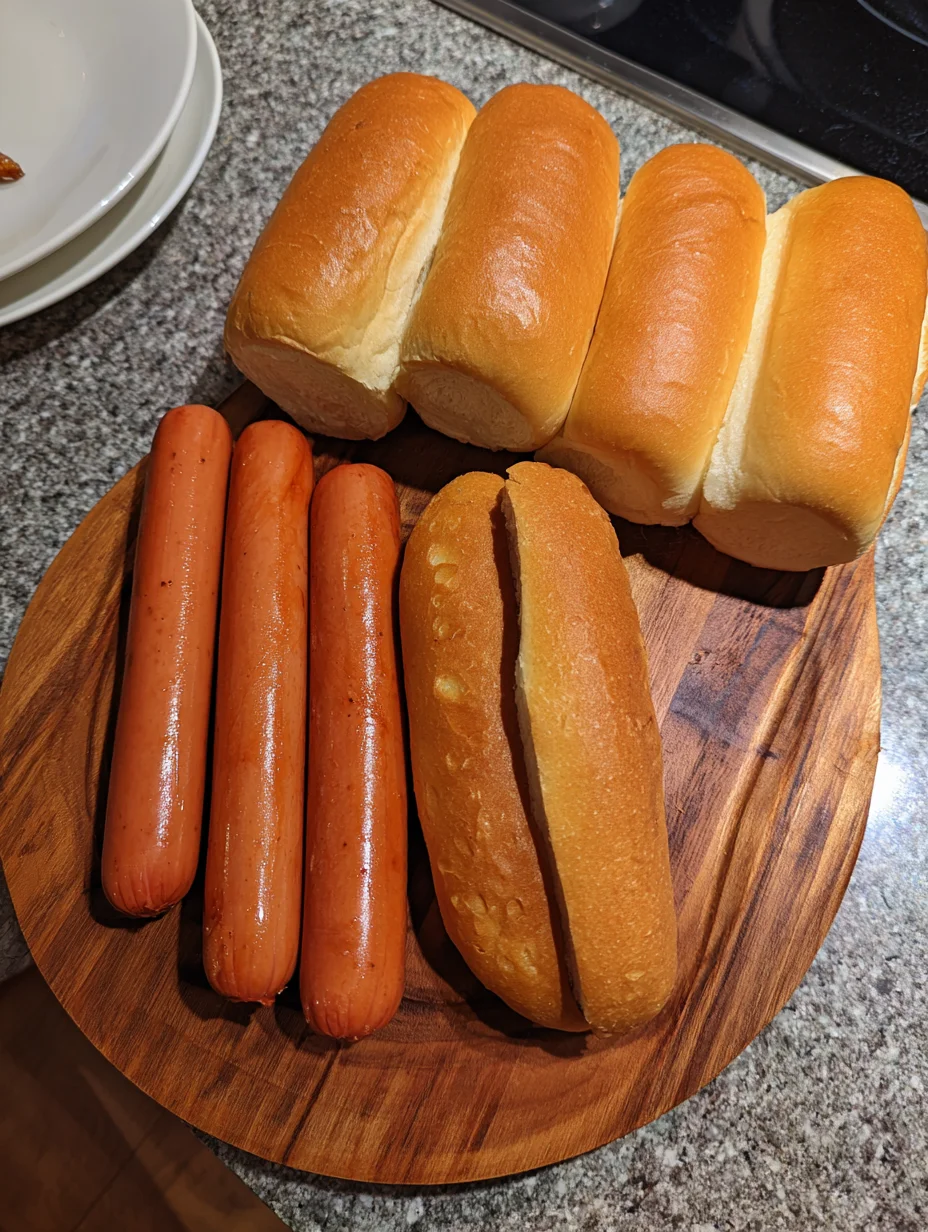 Air Fryer Hot Dogs