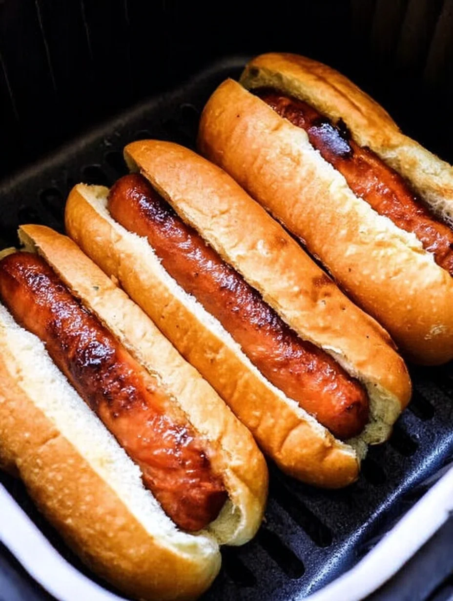 Air Fryer Hot Dogs