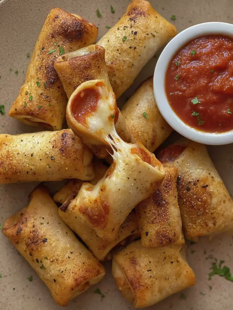 Air Fryer Pizza Rolls