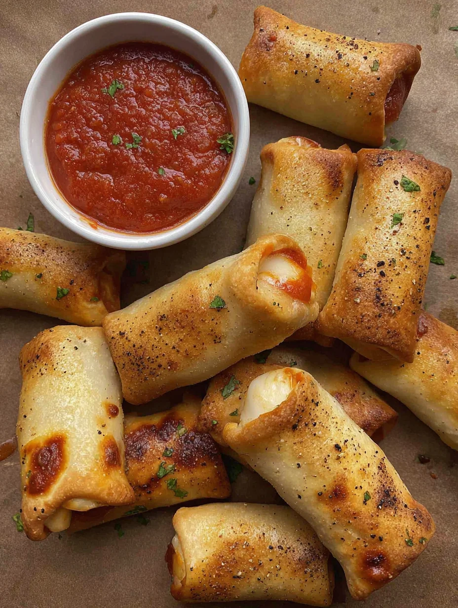 Air Fryer Pizza Rolls