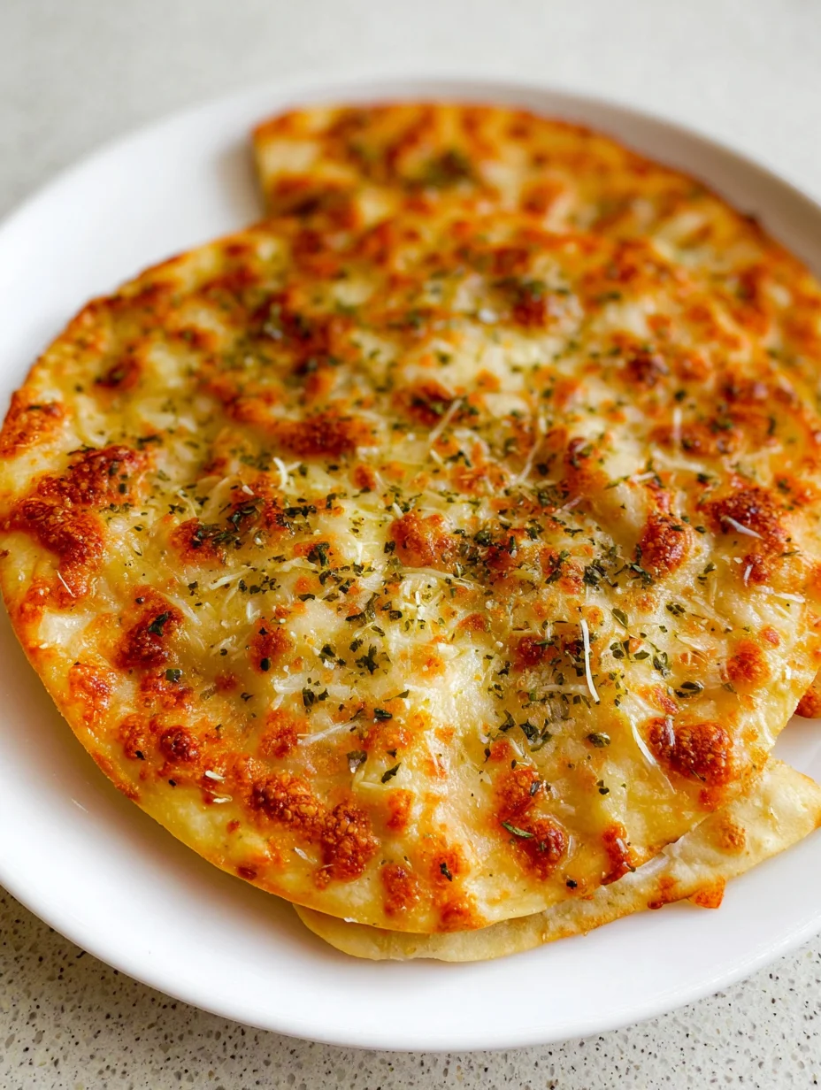 Air Fryer Tortilla Garlic Bread