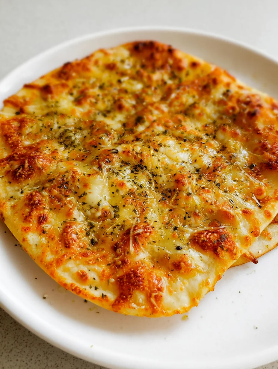 Air Fryer Tortilla Garlic Bread