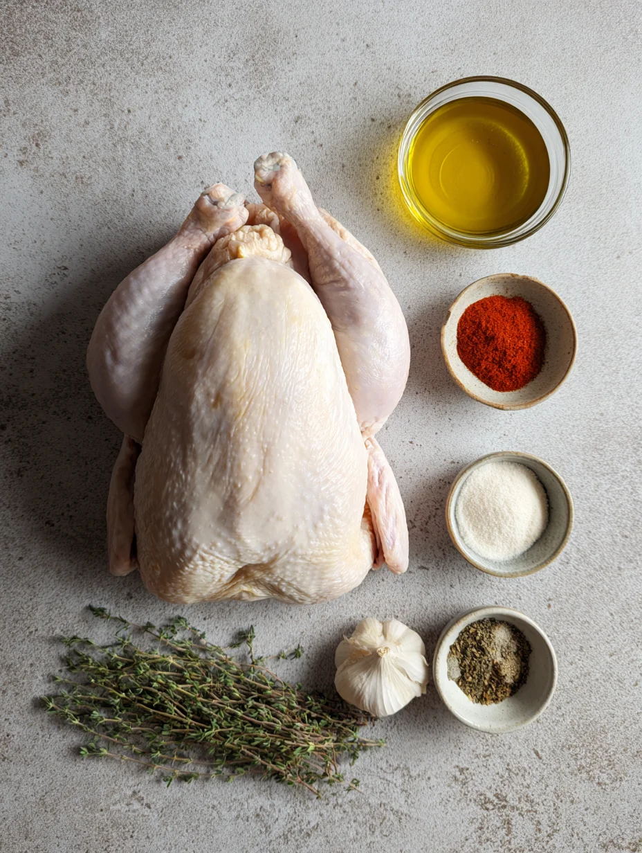 Air Fryer Whole Chicken