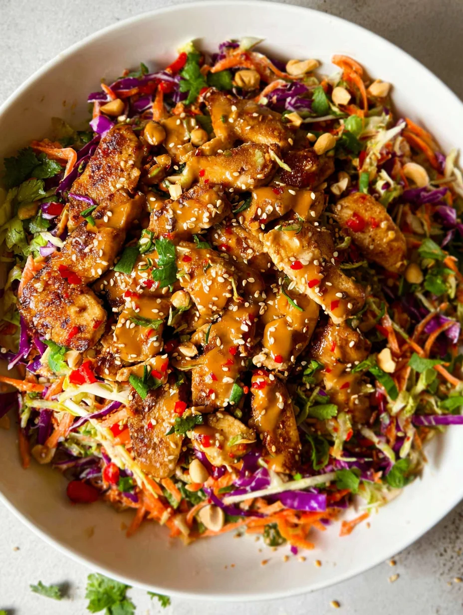Asian Chicken Crunch Salad