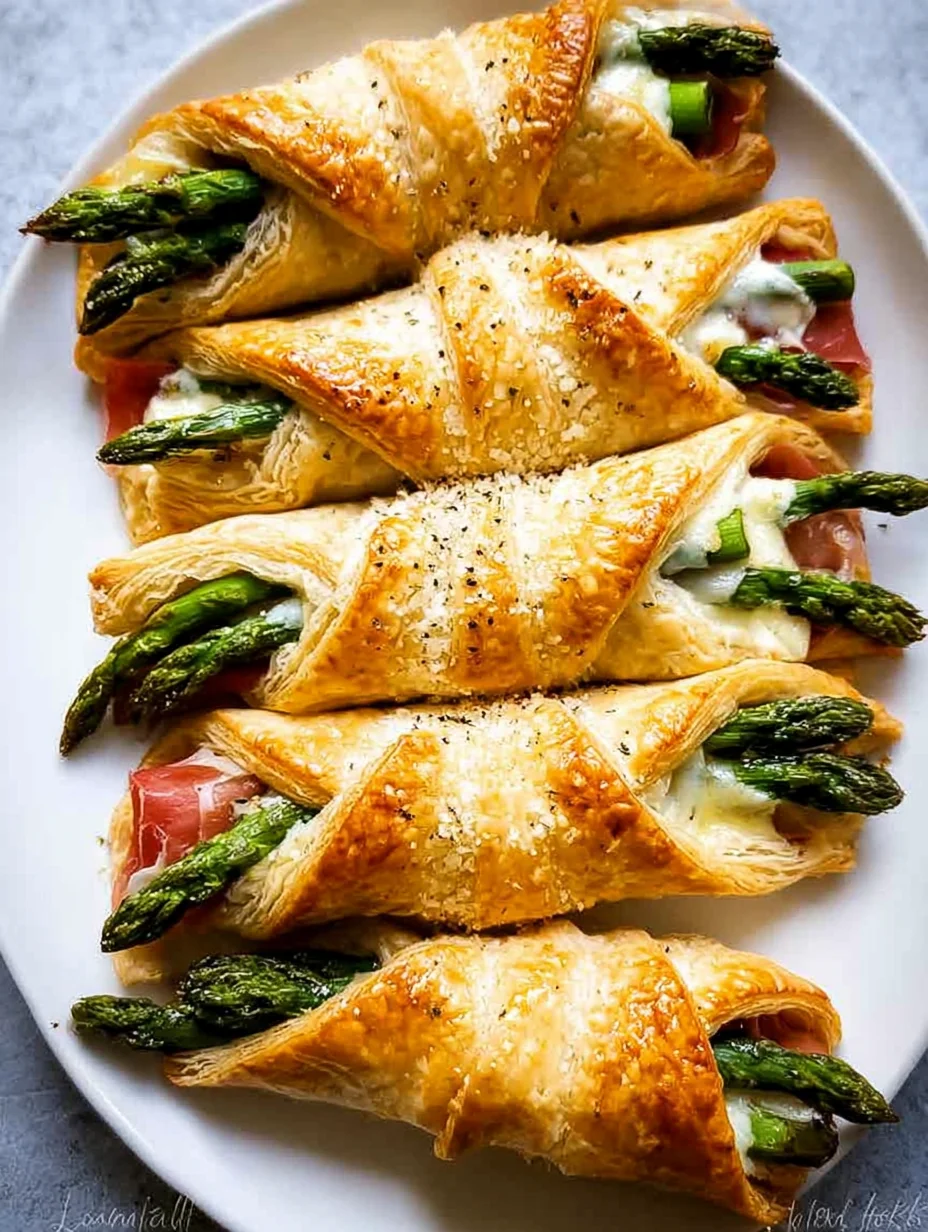 Asparagus Puff Pastry Bundles