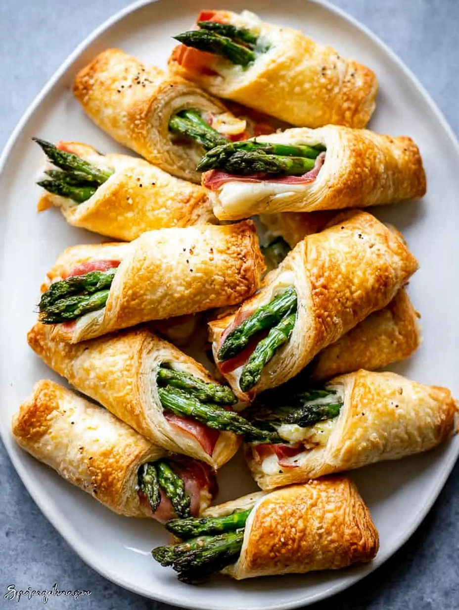 Asparagus Puff Pastry Bundles