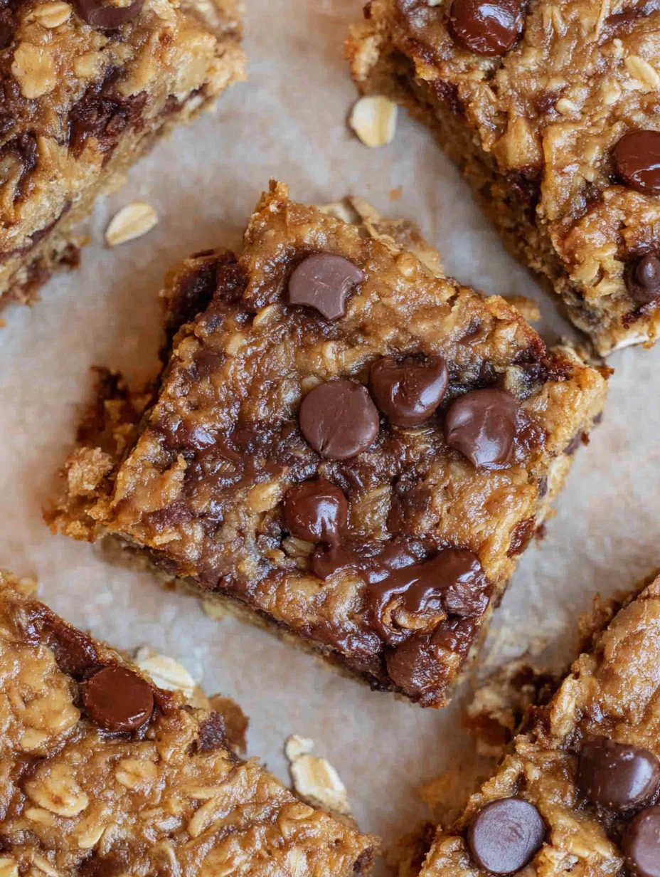 Banana Oatmeal Bars