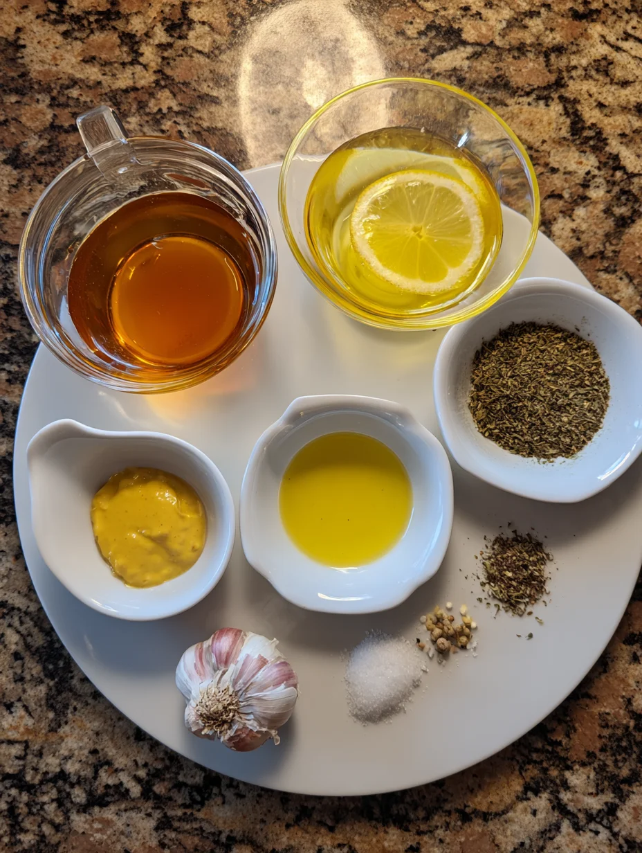 Basic Lemon Vinaigrette Dressing