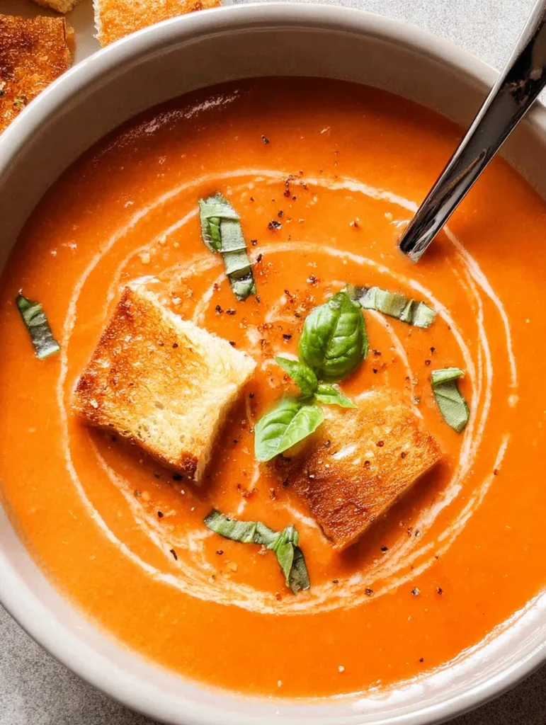 Best Homemade Tomato Soup