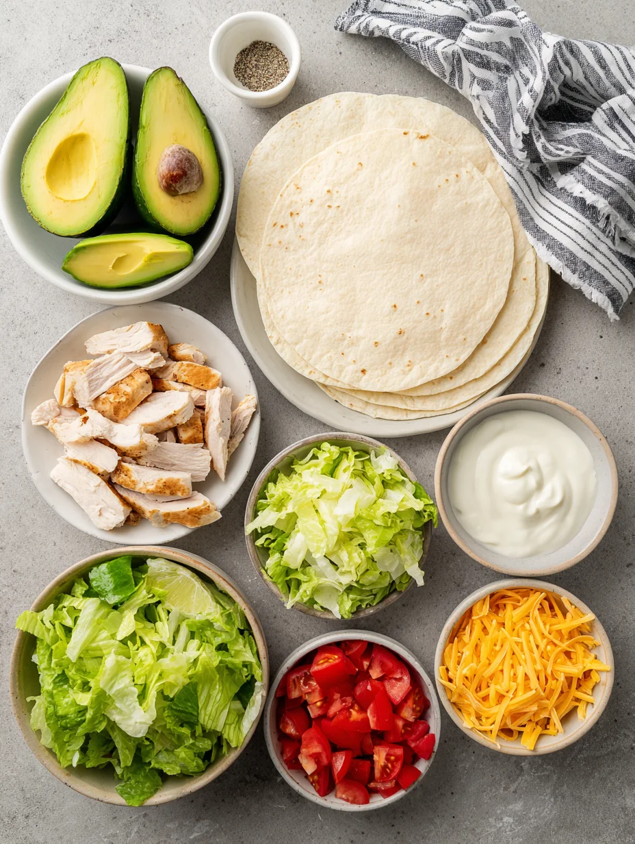 Chicken Avocado Wrap