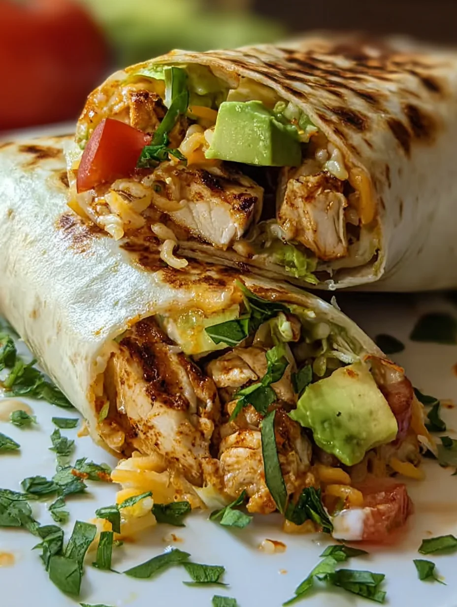 Chicken Avocado Wrap