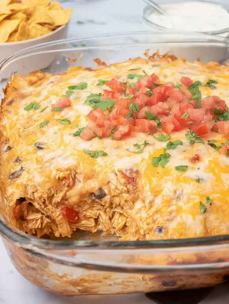 Chicken Taco Casserole