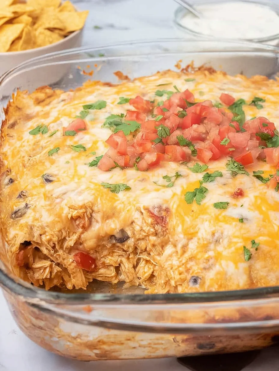 Chicken Taco Casserole