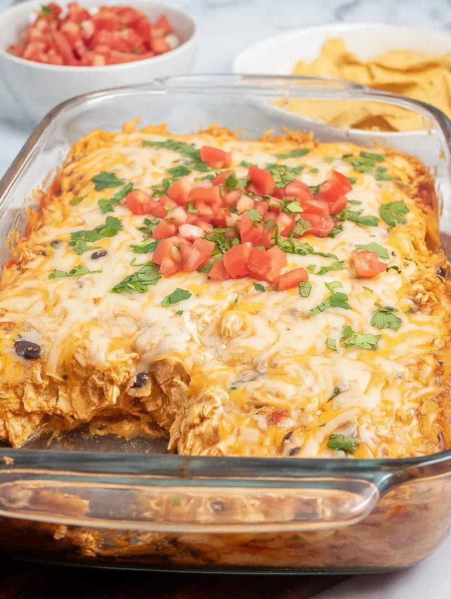 Chicken Taco Casserole